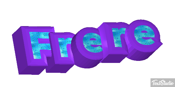 Frère Текстовый эффект