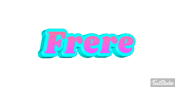 Frère Текстовый эффект