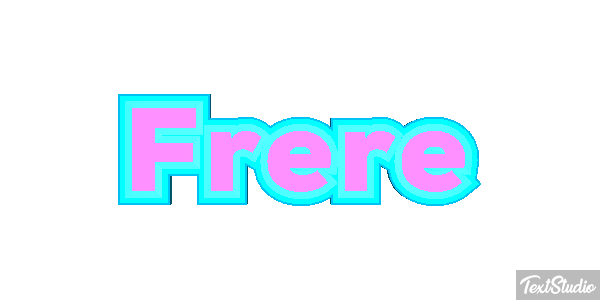 Frère Текстовый эффект