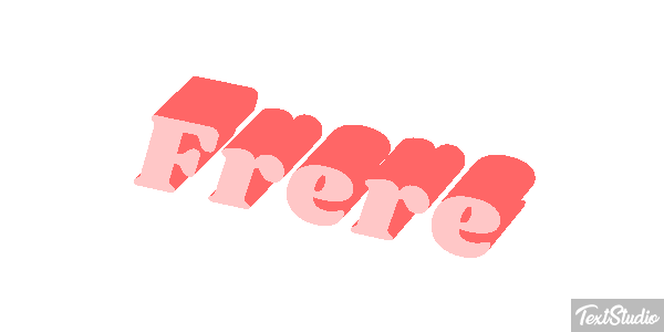 Frère Текстовый эффект