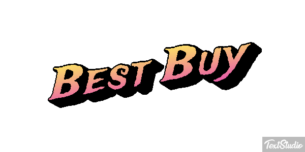 Best Buy Efecto de texto