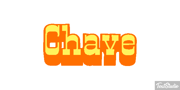 Chave Efeito do texto