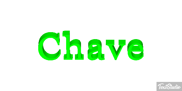 Chave Efeito do texto