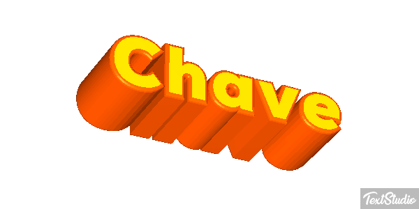 Chave Efeito do texto
