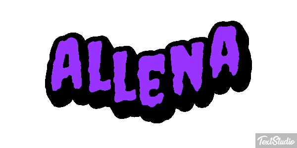 Allena Text effect