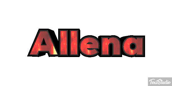 Allena Text effect