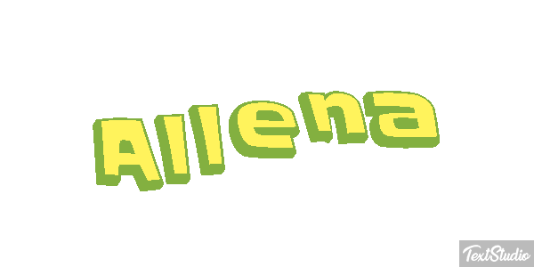 Allena Text effect