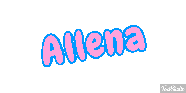 Allena Text effect