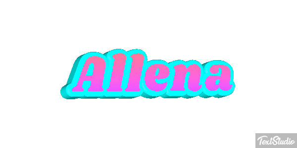 Allena Text effect