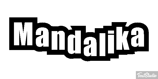 Mandalika Efekt tekstowy