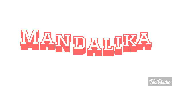 Mandalika Efekt tekstowy