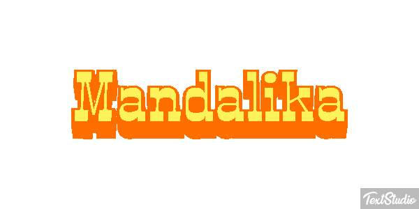 Mandalika Efekt tekstowy