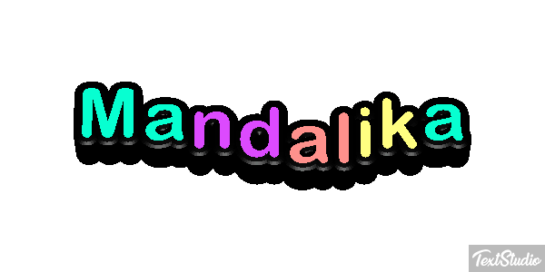 Mandalika Efekt tekstowy