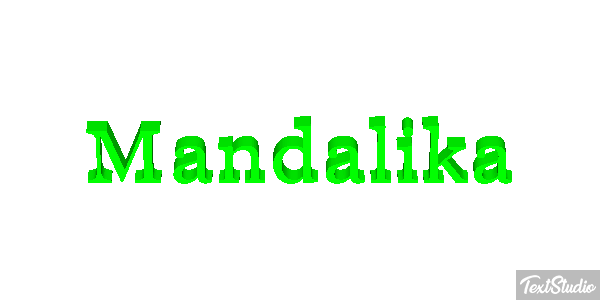 Mandalika Efekt tekstowy