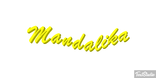 Mandalika Efekt tekstowy