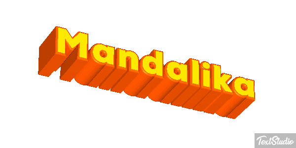 Mandalika Efekt tekstowy