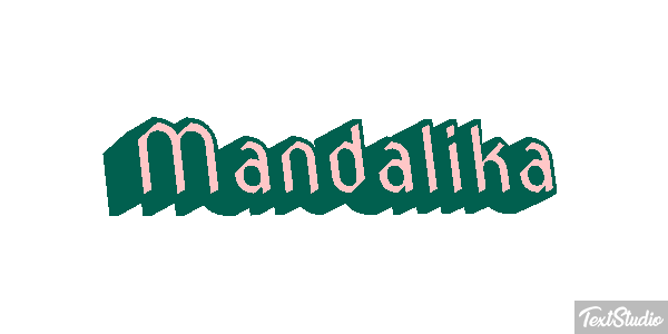 Mandalika Efekt tekstowy
