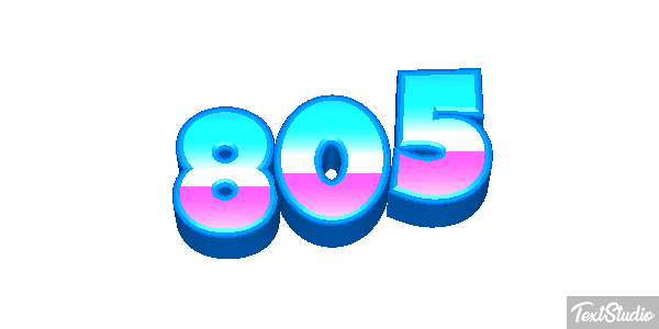 805 Tekst effect