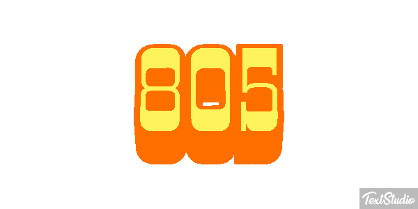 805 Tekst effect