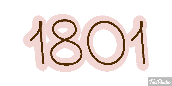 1801 Text effect