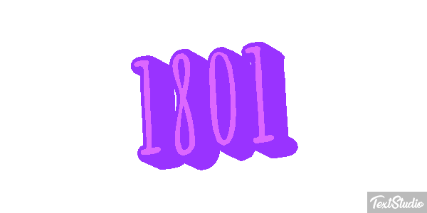 1801 Text effect