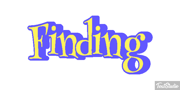Finding Tekst effect