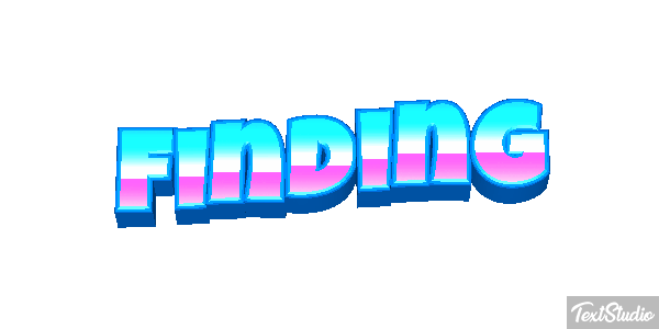 Finding Tekst effect