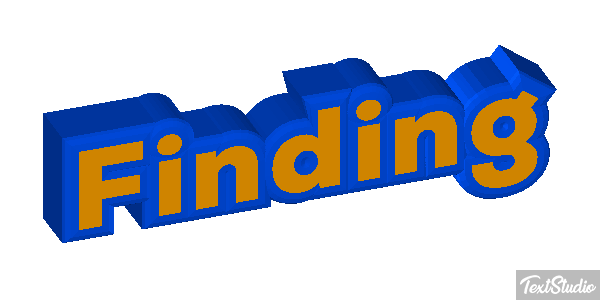 Finding Tekst effect