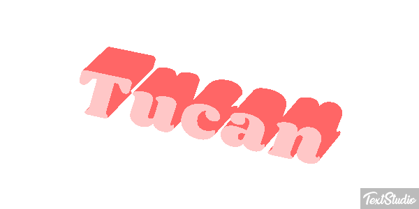 Tucán Efecto de texto