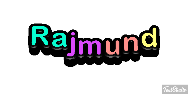 Rajmund Efecto de texto