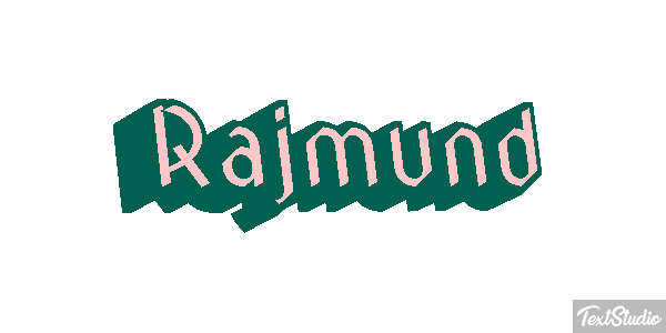 Rajmund Efecto de texto