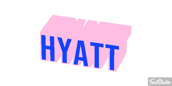 Hyatt Texteffekt