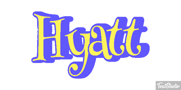 Hyatt Texteffekt