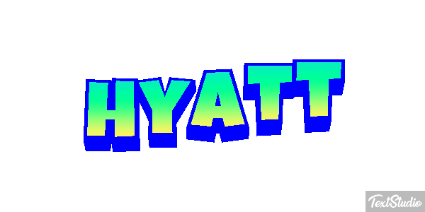 Hyatt Texteffekt