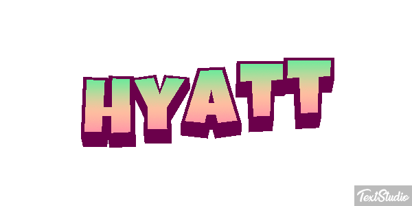 Hyatt Texteffekt