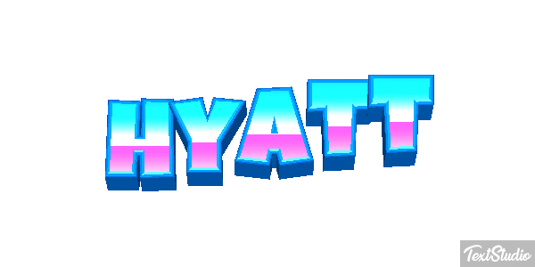 Hyatt Texteffekt