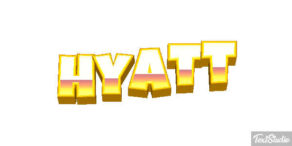 Hyatt Texteffekt