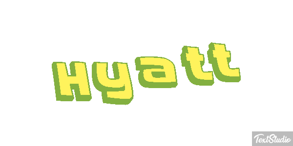 Hyatt Texteffekt