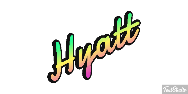 Hyatt Texteffekt