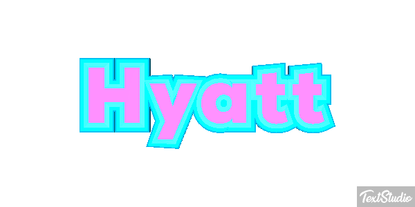Hyatt Texteffekt
