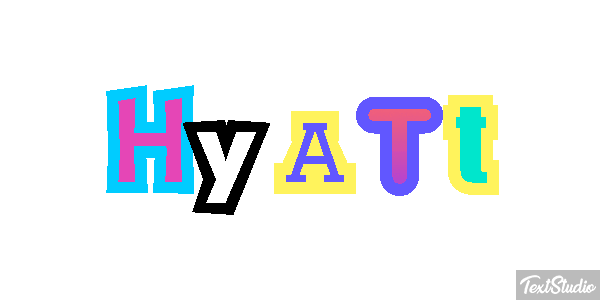 Hyatt Texteffekt