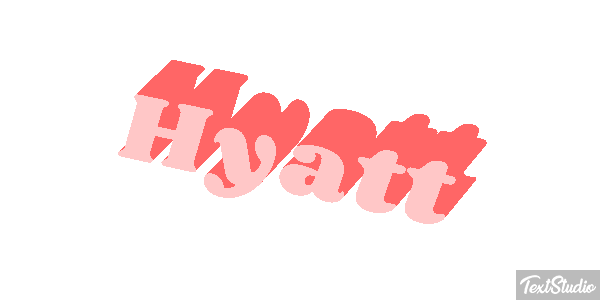 Hyatt Texteffekt