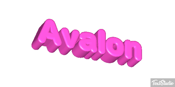 Avalon Effet de texte