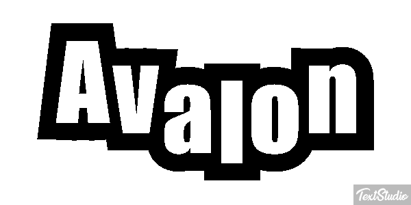 Avalon Effet de texte