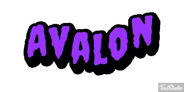 Avalon Effet de texte