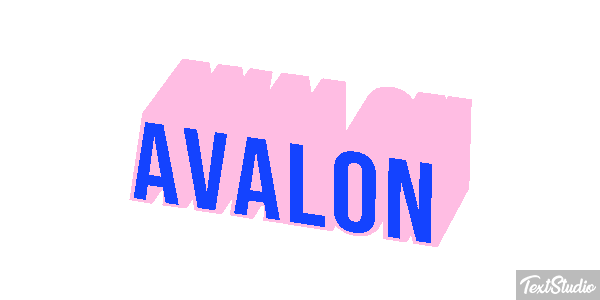Avalon Effet de texte