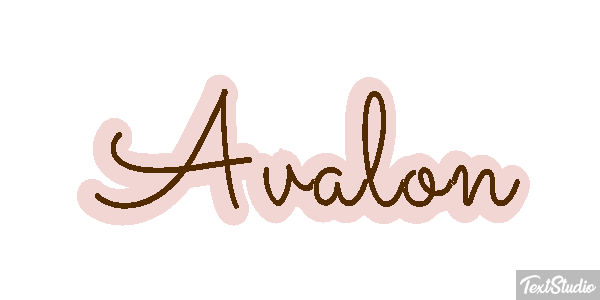 Avalon Effet de texte