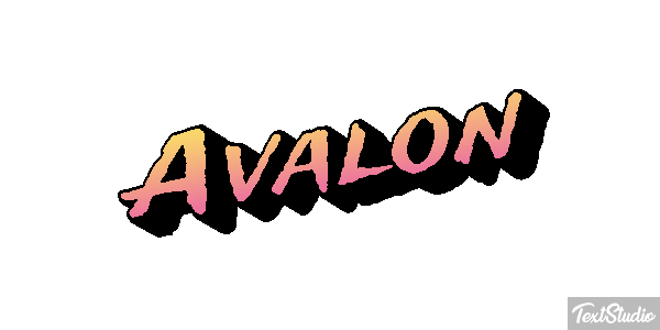 Avalon Effet de texte