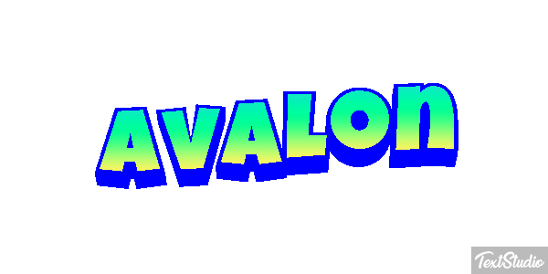 Avalon Effet de texte