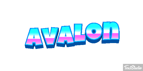 Avalon Effet de texte